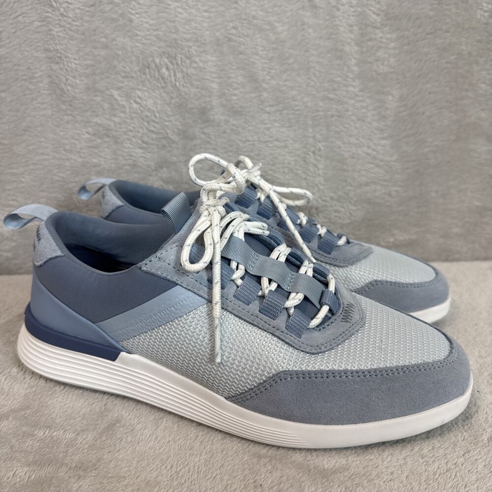 Wolf and Shepherd Crossover Victory Unisex Mens 5 Womens 7 Lace Up Trainer Blue